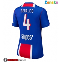 Ženske Nogometnih dresov Paris Saint-Germain Lucas Beraldo #4 Domači 2026-27 Kratki rokavi